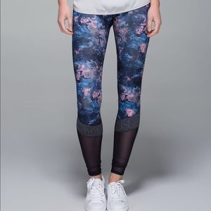 Lululemon Full Length Legging with Mesh Bottom